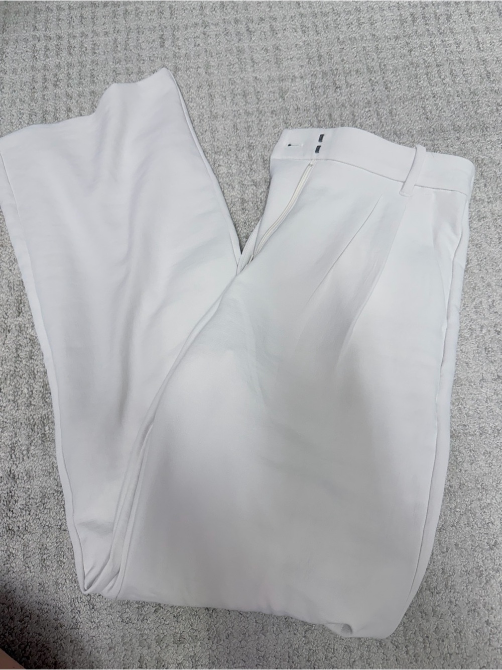 Abercrombie & Fitch White Dress Pants - Clean Tailored Look
